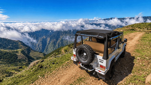 4x4 off-road tour through Madeira