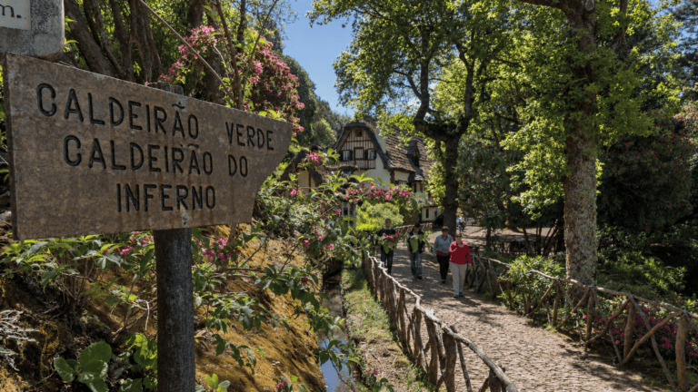 Levada walk to Caldeirão Verde in Madeira