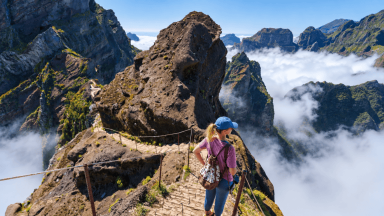Hiking Madeira's PR1 mountain trail