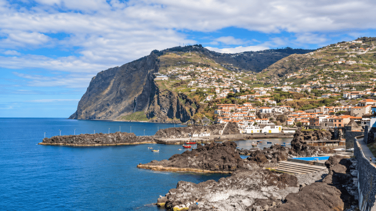 Câmara de Lobos fishing village in Madeira