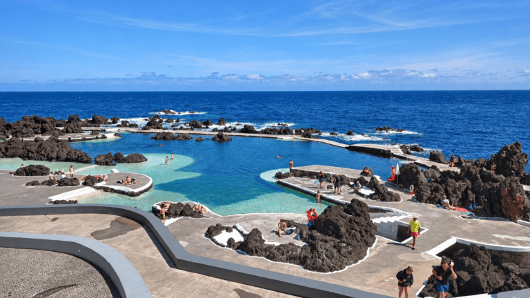 Natural pools of Porto Moniz in Madeira