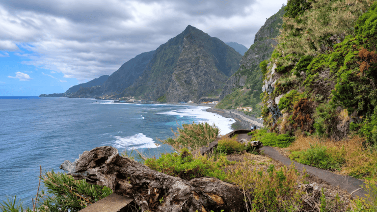 São Vicente on Madeira's north coast