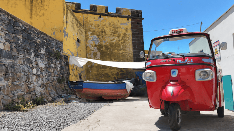 Tuk tuk tour through Funchal Old Town